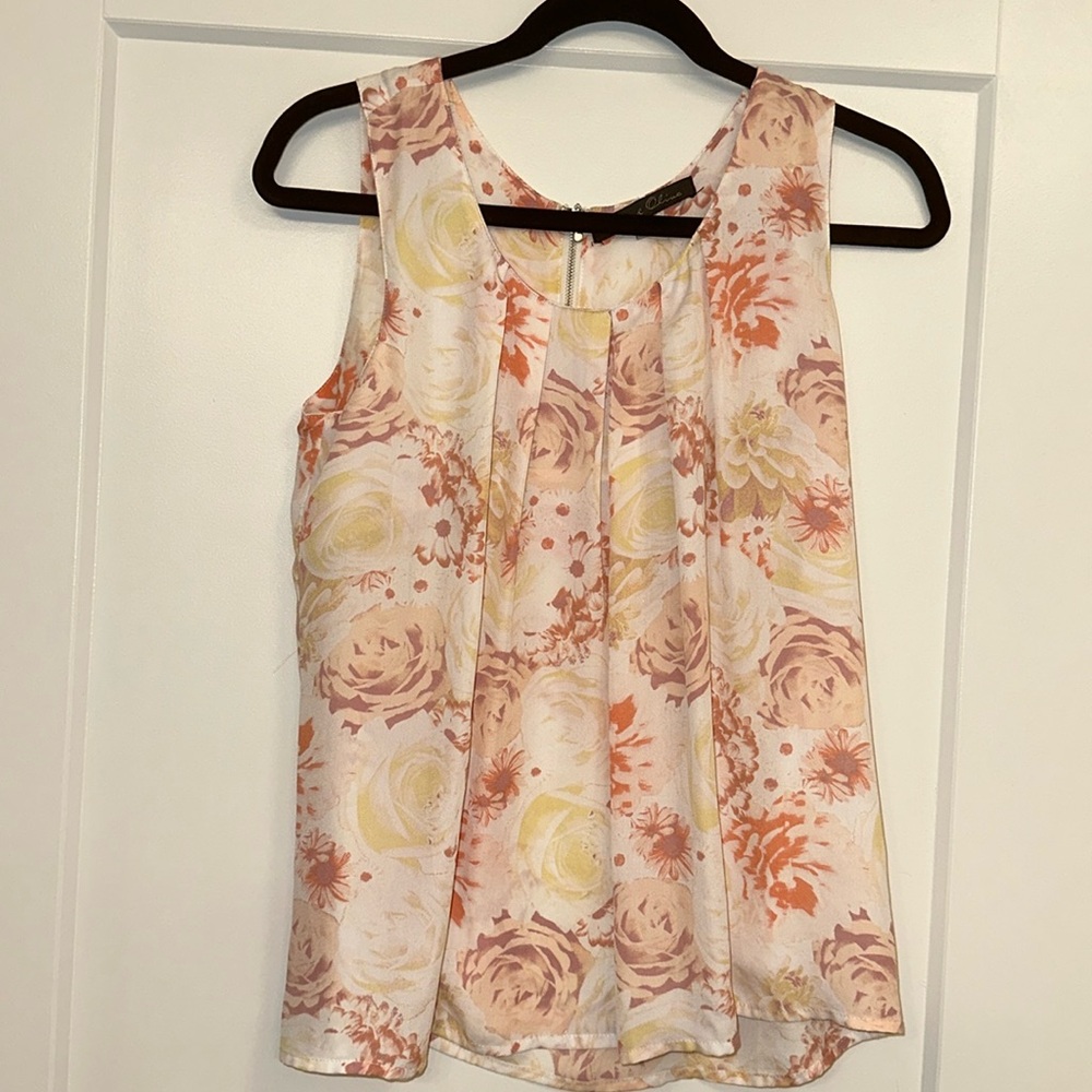 Bright Floral Blouse